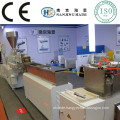 PLC control type lab double screw extrusion granulation line